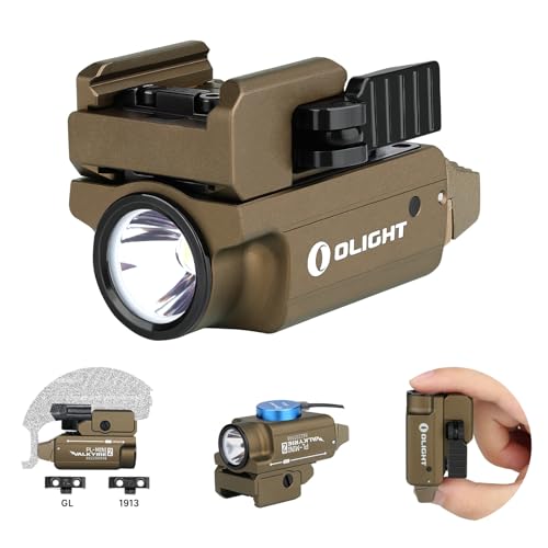 OLIGHT PL-Mini 2 Compact Weaponlight for GL and 1913 Picatinny Rails