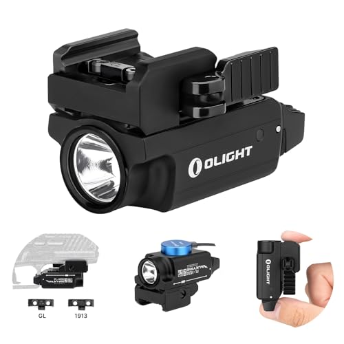OLIGHT PL-Mini 2 Compact Weaponlight for GL and 1913 Picatinny Rails