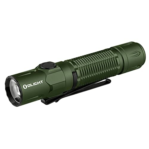 OLIGHT Warrior 3S Rechargeable Tactical Flashlight Bright Light OD Green