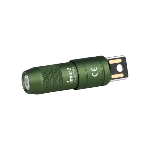 OLIGHT IMINI 2 Rechargeable EDC Keychain Mini Flashlight OD Green