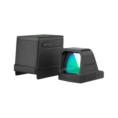 OLIGHT Osight 3 MOA Dot Rechargeable Green/Red Dot Optic, 407C/507C Footprint