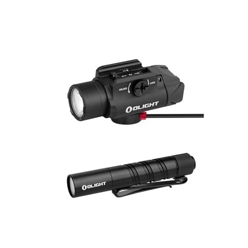 OLIGHT PL-3R Valkyrie Rechargeable Tactical Light 1500 Lumens Rail-Mounted Weaponlight Bundle I3T 2 EOS Pocket EDC Flashlight