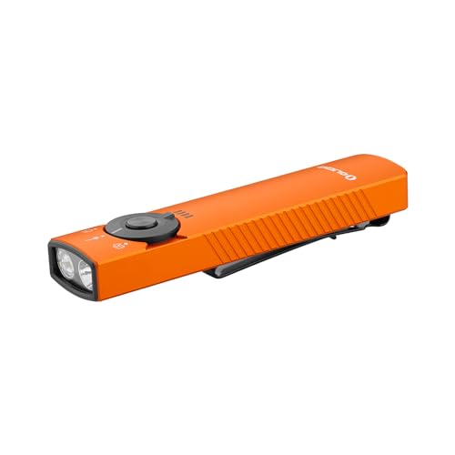 OLIGHT Arkfeld Pro Rechargeable EDC Flat Flashlight, Black CW