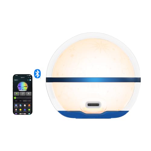 OLIGHT Sphere C Smart Night Light, USB-C Rechargeable RGB with App Control