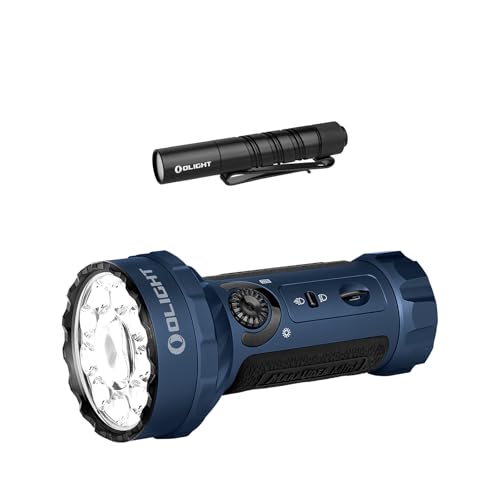 OLIGHT Marauder Mini 7,000 Lumens Bright Flashlight Bundle with I3T 2 EOS Pocket EDC Light