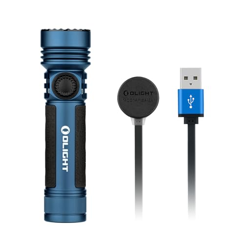 OLIGHT Seeker 4 Pro Rechargeable Flashlights Bundles MCC 3 Magnetic Charging Cable