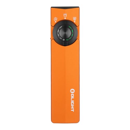 OLIGHT ArkPro Lite EDC Pocket Flashlight Rechargeable with UV Light, Black
