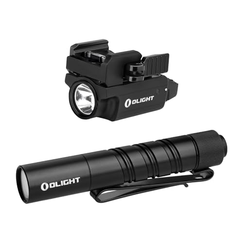 OLIGHT PL-Mini 2 Valkyrie WML 600 Lumens Magnetic USB Rechargeable Bundle with I3T 2 EOS Pocket EDC Flashlight