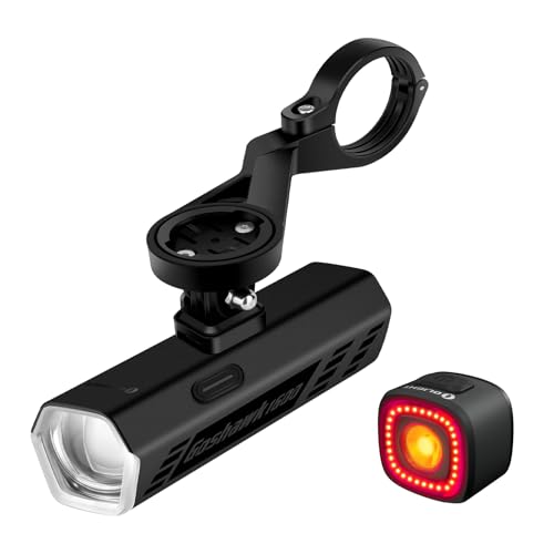 OLIGHT Goshawk 1600 Underneath Mounted Rechargeable Bike Light Bundle with RN 120 C Bike Lights