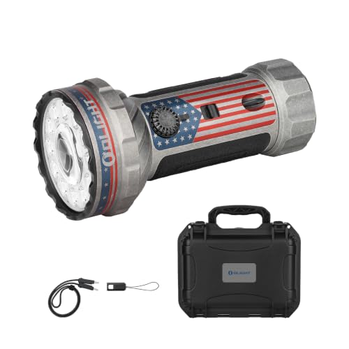 OLIGHT Marauder Mini 2 High Lumen Flashlight 5 Lighting Modes Midnight Blue