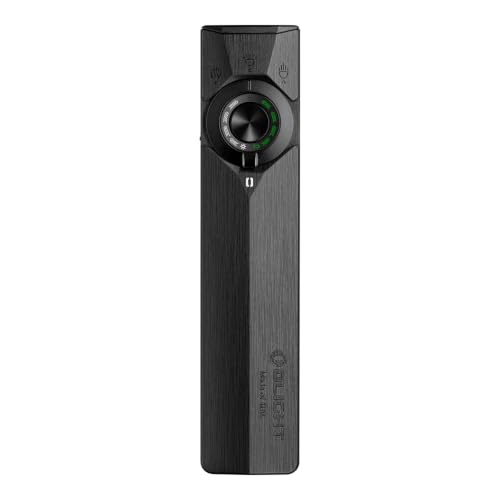 OLIGHT ArkPro Ultra Rechargeable Flat EDC Flashlight,1700Lumens,Onyx Black