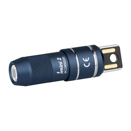 OLIGHT IMINI 2 Rechargeable EDC Keychain Mini Flashlight Midnight Blue