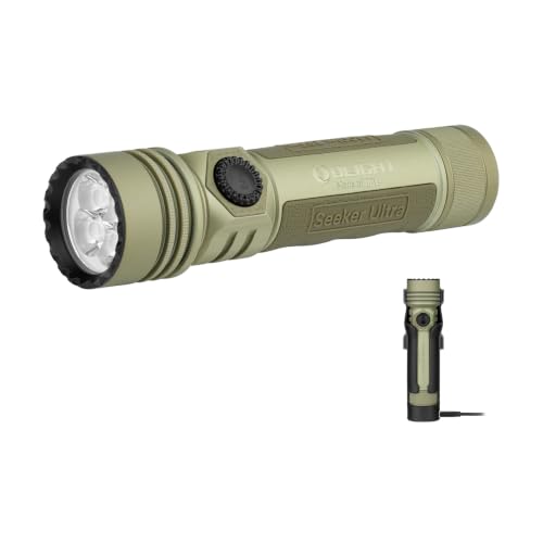 OLIGHT Seeker Ultra Rechargeable EDC Flashlight, High Lumen Bright Light