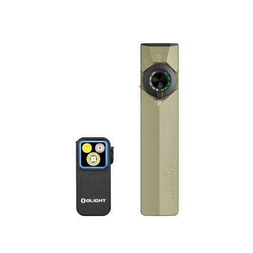 OLIGHT ArkPro Ultra Rechargeable Flat EDC Flashlight Bundle with Oclip Pro Rechargeable EDC Clip-on Flashlight