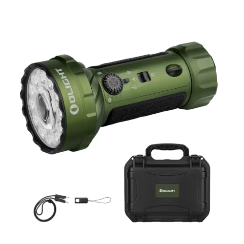 OLIGHT Marauder Mini 2 High Lumen Flashlight 5 Lighting Modes OD Green