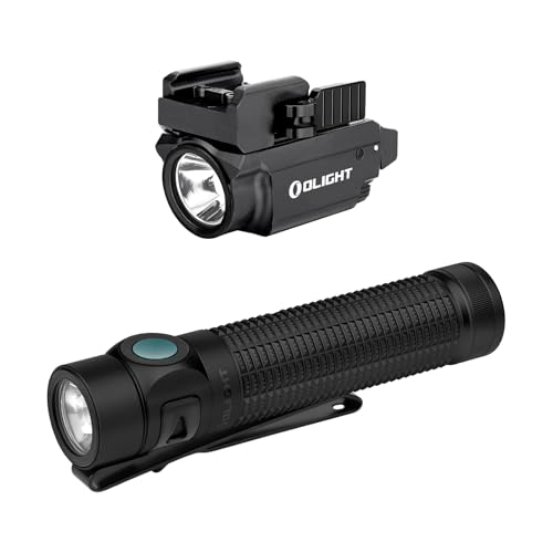 OLIGHT Baldr Mini 600 Lumens Rechargeable Weaponlight Bundles Baton4 Pro EDC Flashlight Rechargeable