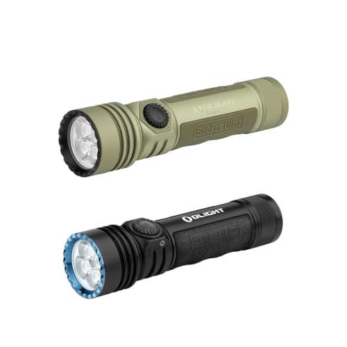 OLIGHT Seeker Ultra Rechargeable LED Flashlight Bundle Seeker 4 Pro Rechargeable Flashlights