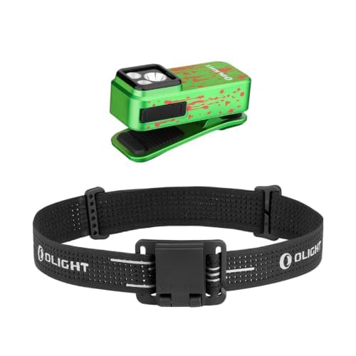 OLIGHT Oclip Pro EDC Flashlight Clip-on Light Bundle Oclip Series Headlamp Strap