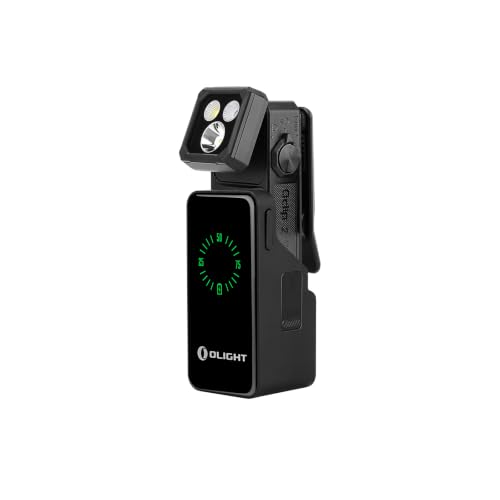 OLIGHT Oclip 2 Ultra Premium Rechargeable EDC Clip Light with Charging Dock