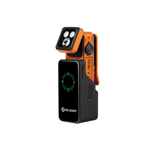 OLIGHT Oclip 2 Ultra Premium Rechargeable EDC Clip Light with Charging Dock