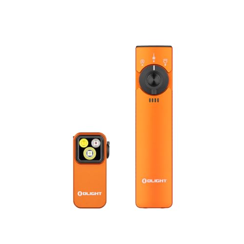OLIGHT ArkPro EDC Flat Flashlight Bundle with Oclip Pro Rechargeable EDC Clip-on Flashlight