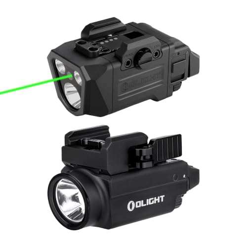 OLIGHT PL X GL Rechargeable Tactical Rail Mount Light Bundle with Baldr S BK