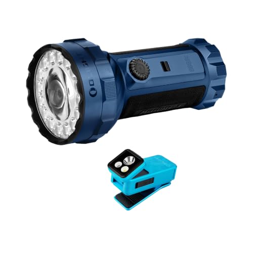 OLIGHT Marauder 3 Bright Rechargeable Flashlight with Oclip 2 Pro Rechargeable Clip-on Flashlight