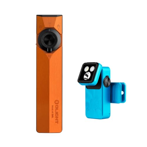OLIGHT Arkpro Ultra Rechargeable Flat EDC Flashlight Bundle with Oclip 2 Pro EDC Rechargeable Flashlight Clip Light