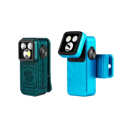 OLIGHT Oclip Pro S EDC Rechargeable Flashlight Clip Light Bundle with Oclip 2 Pro