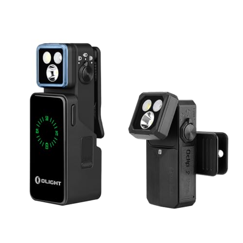 OLIGHT Oclip 2 Pro Premium EDC Rechargeable Flashlight Clip Light Bundle with Oclip 2 Ultra