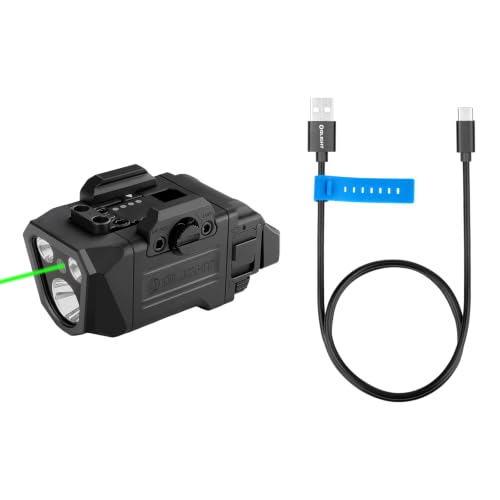 OLIGHT PL X GL Rechargeable Tactical Rail Mount Light Bundle with USB-C