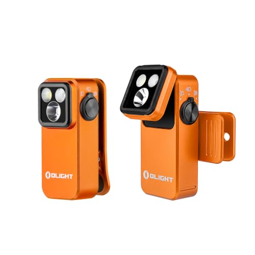 OLIGHT Oclip Pro Rechargeable EDC Clip-on Flashlight with Oclip 2 Pro Rechargeable EDC Flashlight, Clip-on Light